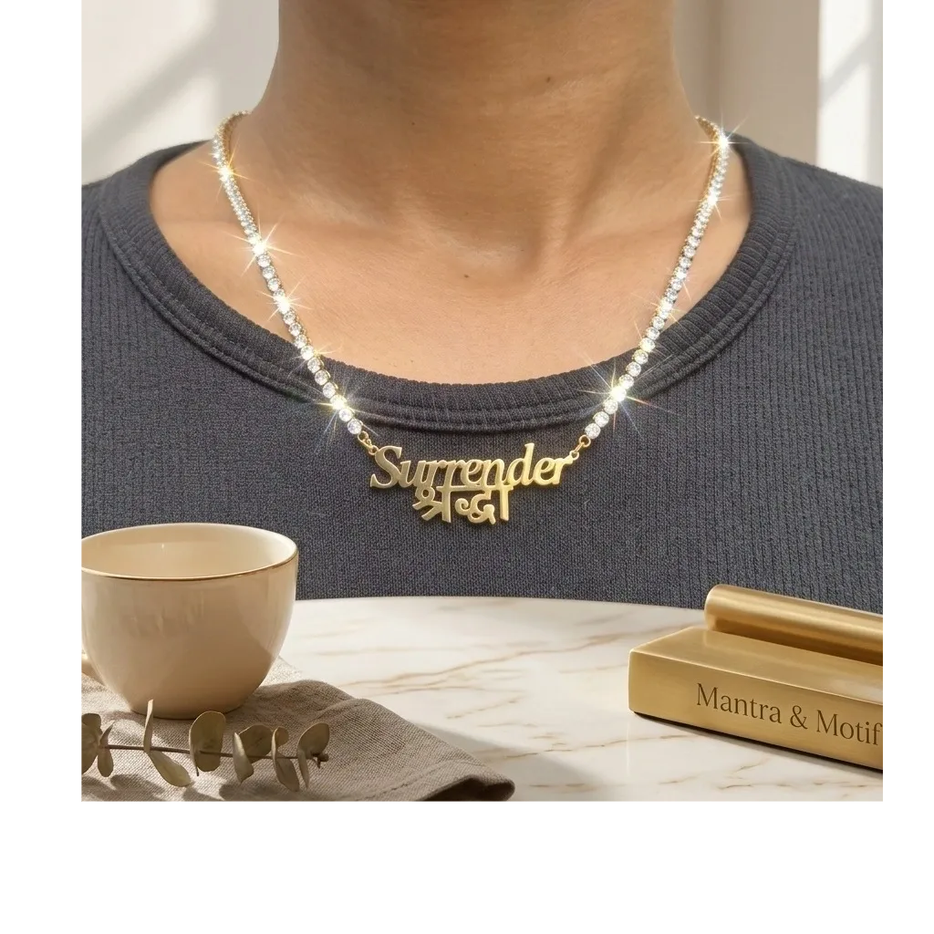 Surrender • श्रद्धा Necklace