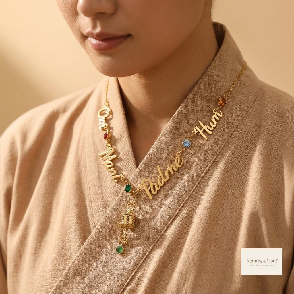 Om Mani Padme Hum Necklace