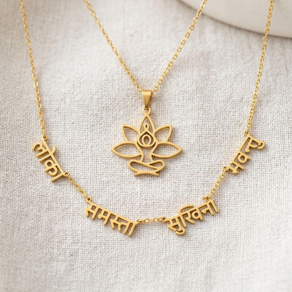 Lokah Samastha Necklace