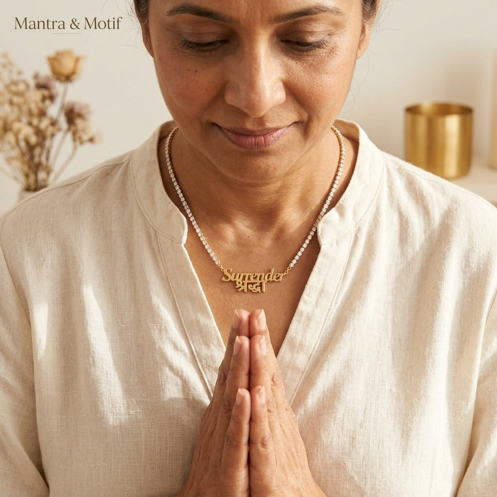 Surrender • श्रद्धा Necklace